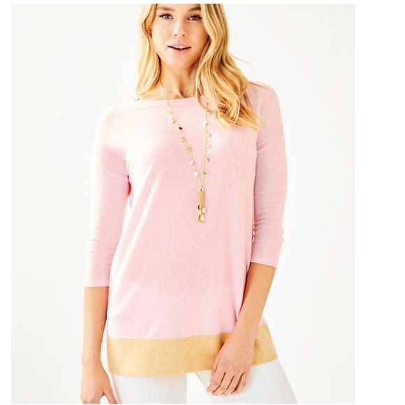 Lilly Pulitzer Sweaters - NWT Lilly Pulitzer Dayna Sweater Tropics Tint D2
